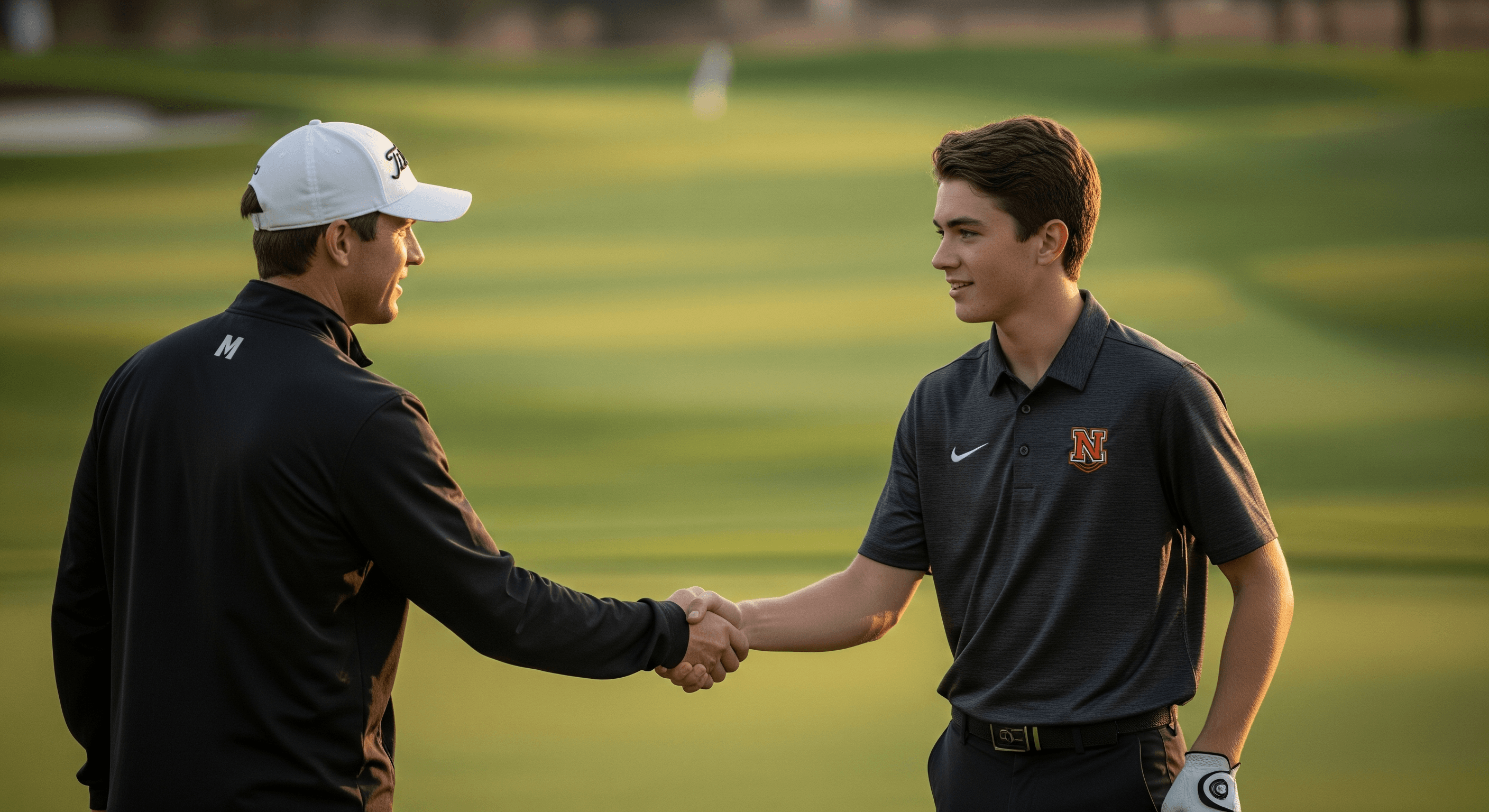 Golf journey background